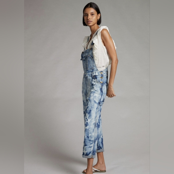 Anthropologie Pilcro Tie Dye Overalls - Picture 16 of 16